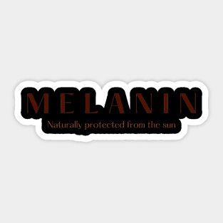 Melanin queen Sticker